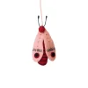 Handmade Wool Pink Felt Moth Ornament< Best