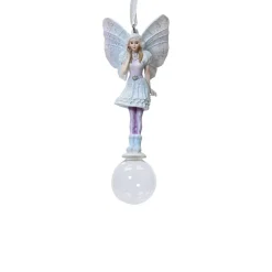Hands Up Iridescent Fairy Ornament< Clearance