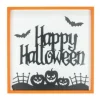 Happy Halloween Hanging Wood Sign - The Christmas Loft< Hot