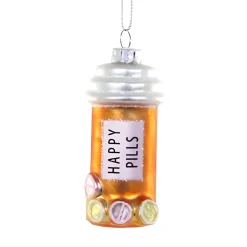 Happy Pills Bottle Ornament<Cody Foster & Co. Sale