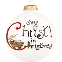 Heart Gifts By Teresa - Christ In Christmas Ornament | The Christmas Loft<Hearts Gifts By Teresa Sale