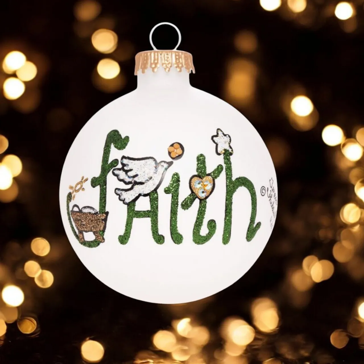 Heart Gifts by Teresa - Faith Ornament<Hearts Gifts By Teresa New