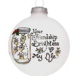 Heart Gifts by Teresa - Friendship Brightens Life Ornament | The Christmas Loft<Hearts Gifts By Teresa New