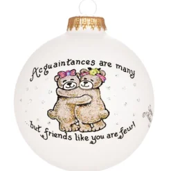 Heart Gifts By Teresa - Friend Bear Ornament | The Christmas Loft<Hearts Gifts By Teresa Outlet