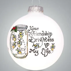 Heart Gifts by Teresa - Friendship Brightens Life Ornament | The Christmas Loft<Hearts Gifts By Teresa New