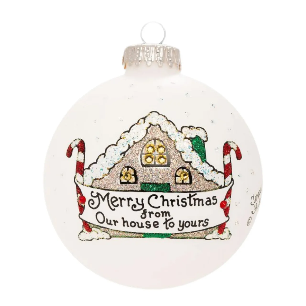 Heart Gifts by Teresa - Gingerbread House Ornament<Hearts Gifts By Teresa Outlet