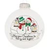 Heart Gifts By Teresa - Merry And Bright Ornament | The Christmas Loft<Hearts Gifts By Teresa Sale