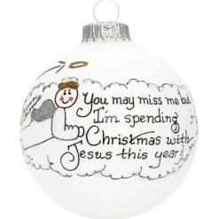 Heart Gifts By Teresa - Miss Me Ornament | The Christmas Loft<Hearts Gifts By Teresa Sale