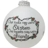 Heart Gifts by Teresa - Sisters Root Ornament | The Christmas Loft<Hearts Gifts By Teresa New