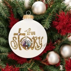 Heart Gifts by Teresa - True Story Nativity Ornament<Hearts Gifts By Teresa Best