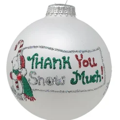 Heart Gifts by Teresa - USA Made -Thank You Snow Much Ornament<Hearts Gifts By Teresa New
