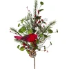 Holiday Cardinal Pine Pick - The Christmas Loft< Clearance