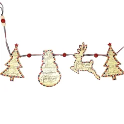 Holiday Postcard Garland.< Best