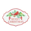 Holly Christmas Cardinal Metal Sign< Best