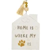 Home is Where My Dog is House Shaped Ornament< Sale