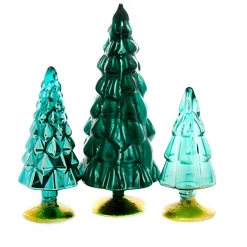 Hue Trees Small Set of 3 Teal<Cody Foster & Co. Hot