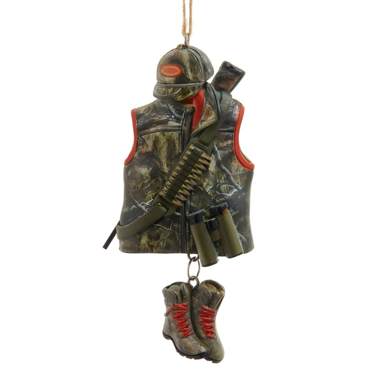 Hunting Vest Dangle Ornament<Kurt Adler Fashion