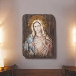 Immaculate Heart of Mary Wall Plaque< Outlet