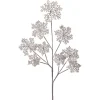 36in Frosted Snowflake Spray< Outlet