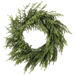30in Just Cut Natural Touch Norfolk Pine Wreath< Fashion