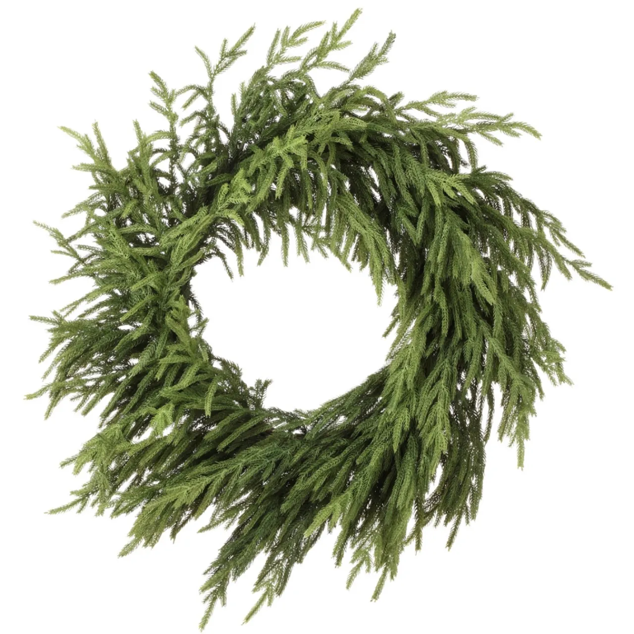 30in Just Cut Natural Touch Norfolk Pine Wreath< Fashion