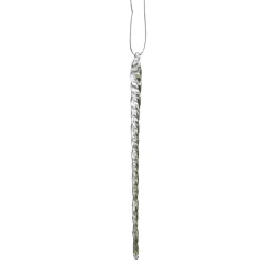 5.5in Twisted Glass Icicle Ornaments, 12-Piece Box Set<Kurt Adler Best