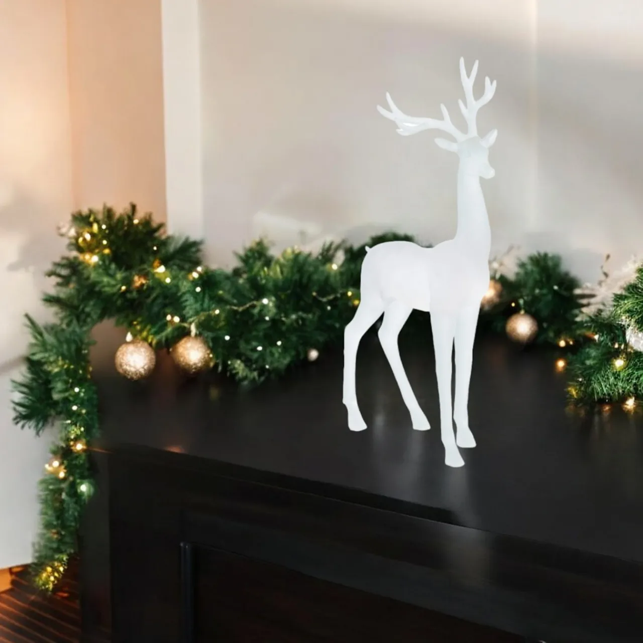 18 inch Acrylic Deer Figurine< Best