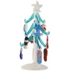 6 Inch Blue Glass Tree With Nautical Glass Ornaments< Hot