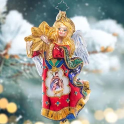 2 Inch Christmas Star Angel Ornament Heavenly Holiday Decor< Best