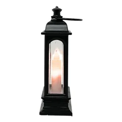 5 Inch Haunted House Lantern With Candle< Best