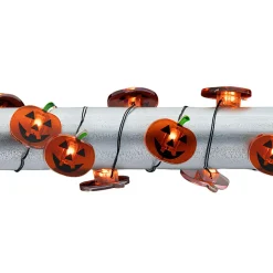 40 inch Jack O Lantern Orange String Lights - 20 LED Bulbs< Fashion