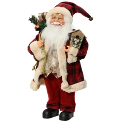 17.5 Inch Santa With Birdhouse< Sale