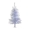 18-Inch Un-Lit Silver Tinsel Miniature Christmas Tree<Kurt Adler New