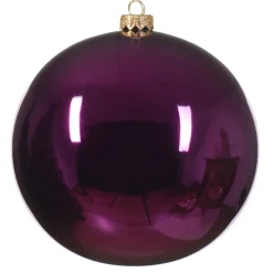 5.9 Inch Violet Glass Ornament< Discount