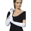 Includes Temptress Gloves, White, Long by Smiffys< Best