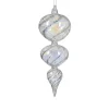 Iridescent Glass Finial Ornament< Clearance