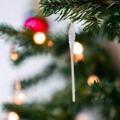 Iridescent Glass Icicle Set of 6 Ornaments<Kurt Adler Best