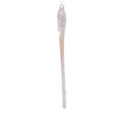 Iridescent Glass Icicle Set of 6 Ornaments<Kurt Adler Best