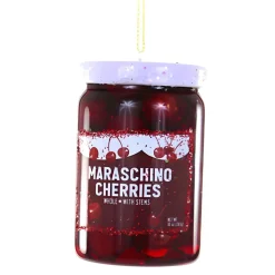 Jar of Maraschino Cherries Christmas Ornament<Cody Foster & Co. Discount