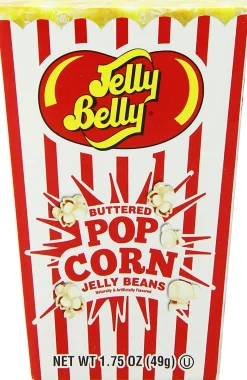 Jelly Belly Buttered Popcorn Jelly Beans Box, 1.75 oz< Clearance