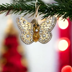 Jeweled Butterfly Ornament< Clearance