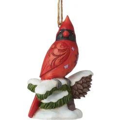 - Heartwood Creek - Caring Cardinals Winter Blessing Ornament<Jim Shore Sale