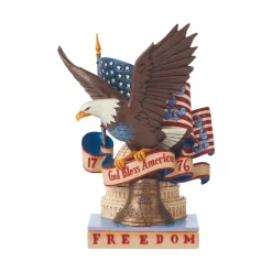 - Heartwood Creek - Patriotic Freedom Eagle Figurine<Jim Shore Fashion