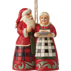 - Heartwood Creek - Highland Glen Santa And Mrs. Claus Ornament<Jim Shore Online