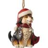 - Heartwood Creek - Highland Glen Dog In Plaid Scarf Ornament<Jim Shore Sale