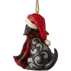 - Heartwood Creek - Highland Glen Dog In Plaid Scarf Ornament<Jim Shore Sale
