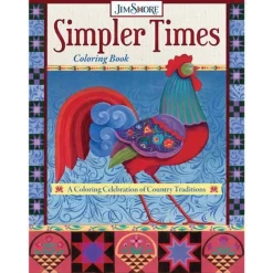 Simpler Times Coloring Book<Jim Shore Online