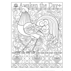 Simpler Times Coloring Book<Jim Shore Online