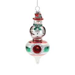 Jolly Snowman Reflector Ornament< Best