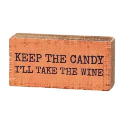 Keep The Candy Block Sign< Discount